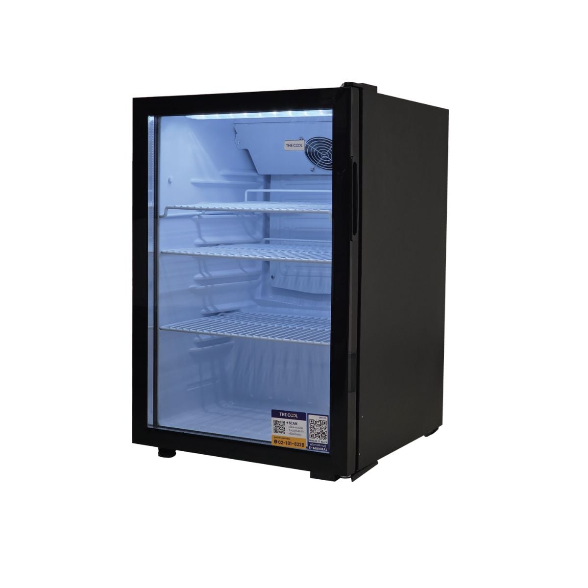 ตู้แช่เครื่องดื่ม THE COOL รุ่น TINY BAR 77 BLACK ความจุ 2.7 คิว  สีดำ_0